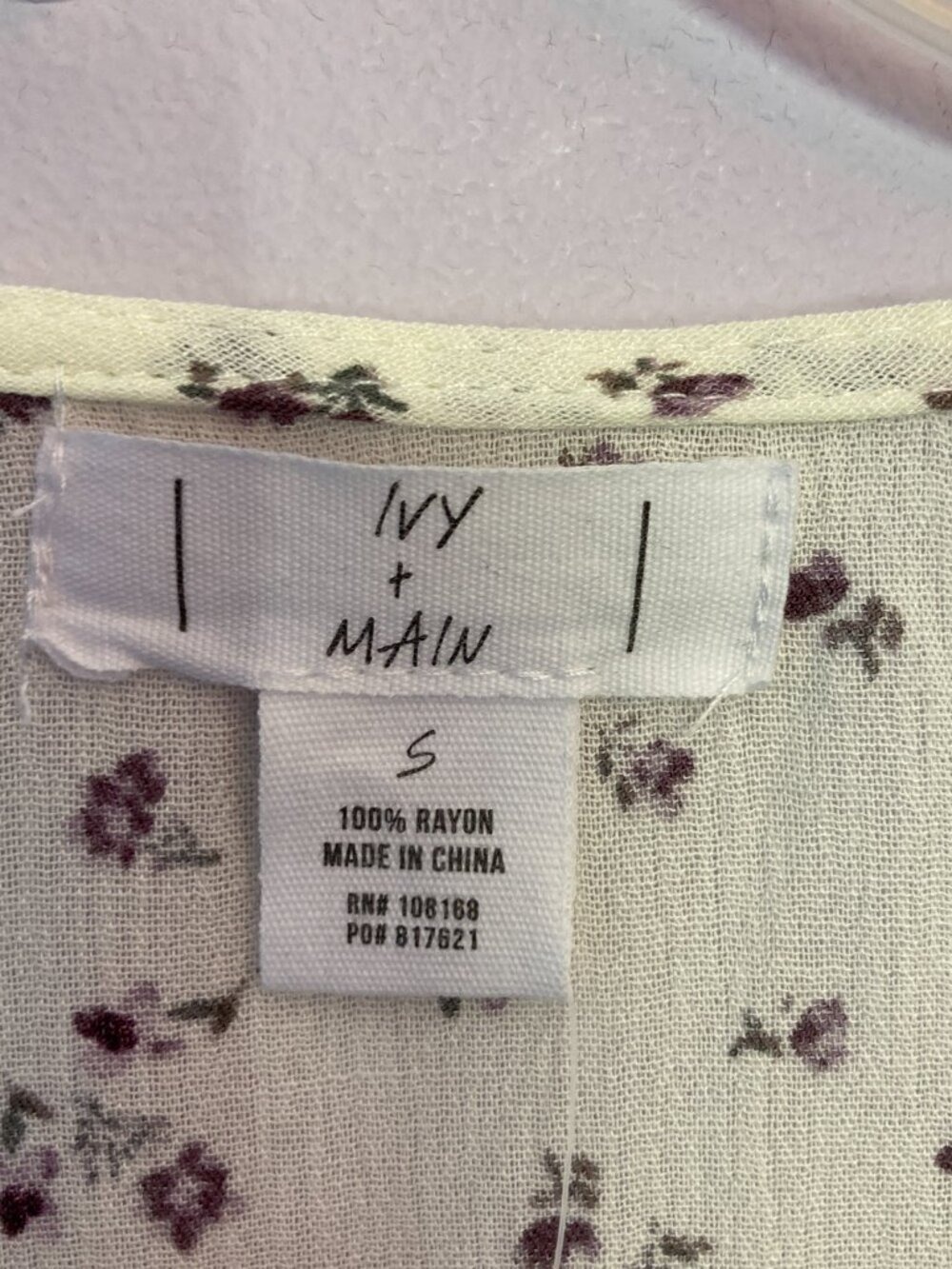 SHEIN Crop, NWOT & Ivy + Main Top,NWT, Set of 2, Size S - Picture 10 of 16